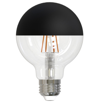 5W LED G25 2700K FILAMENT HALF BLACK FULLY COMPATIBLE DIMMING Replacement