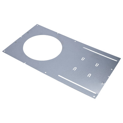 6-Inch Asymmetric New Construction Recessed Downlight Mounting Plate Flat Replacement