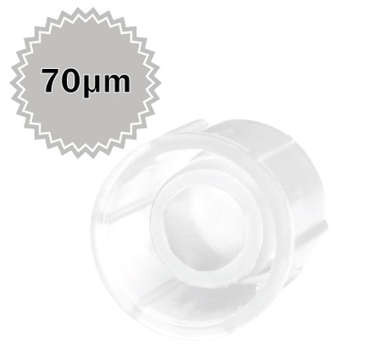 70 M Mesh Strainer Caps Opaque White Medical Laboratory Tube Cap Replacement