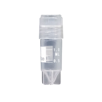 Cryo Vials Self-Standing Sterile Printed Graduated Silicone O-Ring 1ml