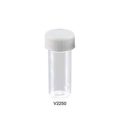 Specimen Vial 17x50mm 7ml PS Non-Graduated Screw Cap Tube Replacement