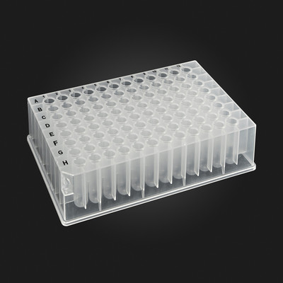 Deep Well Plate 96 Round Well 1.0ml U-Bottom Black PP Microplate Replacement