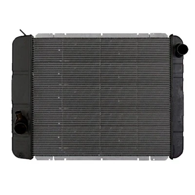 F750 YEAR 2011 PLASTIC ALUMINUM 2 ROW RADIATOR W GRILLE SIDE OIL COOLER
