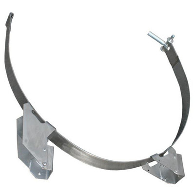 9400 I YEAR 2004 2.25 INCH STAINLESS STEEL FUEL TANK STRAP AND LINER KIT FOR INTERNATIONAL WITH 26 INCH TANKS