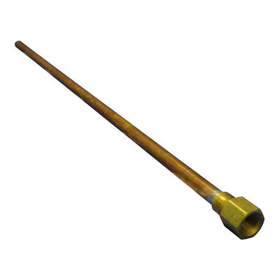 F650 YEAR 2008 .5 X 28 INCH PICK UP TUBE WITH .5 INCH MALE PIPE INTO FUEL TANK .5 INCH FEMALE THREAD-IN TOP