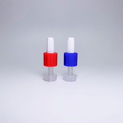 IN-0127521 See Luer Cap Set Set of Two 1 Red and 1 Blue Sterile Replacement