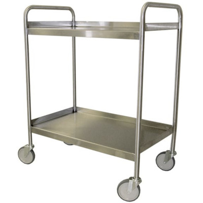 IN-0128362 Stainless Steel Utility Cart 3 Shelves 19x42x31 Replacement