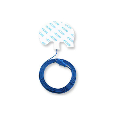 IN-0125760 Foam Solid Gel 9 10 Leadwire wREM Connector Overlapping Gel AdultPediatric Case of 50 Replacement