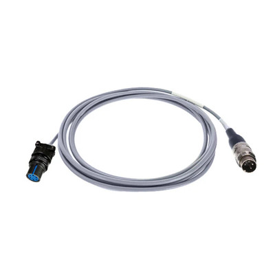 IN-0125400 Round Female 4-Pin Amphenol Blue Connector