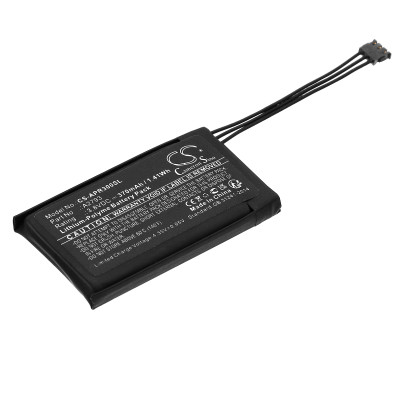 Wireless Headset Replacement Battery 370mAh 1.41Wh 3.8V Li-Polymer Replacement