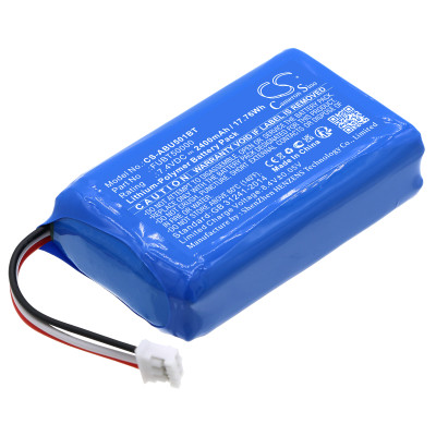 Alarm System Replacement Battery 2400mAh 17.76Wh 7.4V Li-Polymer Replacement