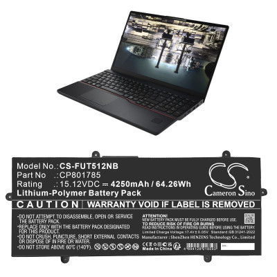 LIFEBOOK U7511 BATTERY