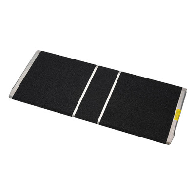 16IN L x 36IN W Aluminum Solid Bariatric Threshold Ramp 800 lb. Capacity Replacement