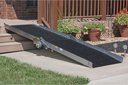 12FT Wheel A Bout Wheelchair Ramp with Extended Hook Replacement