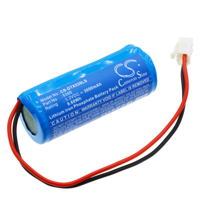Interlight IN-0129573 Emergency Lighting Replacement Battery LiFePO4 3000mAh 9.60Wh 3.2V