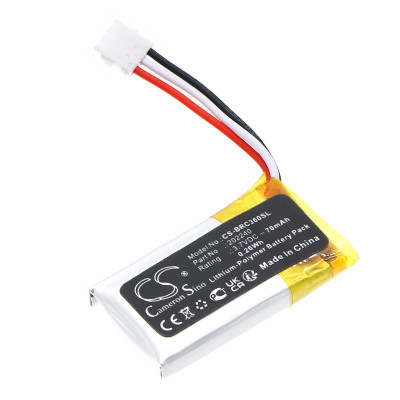Ebike Parts Replacement Battery Li-Polymer 3.7V 70mAh 0.26Wh