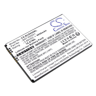 Barcode Scanner Replacement Battery Li-ion 3.85V 4850mAh 18.67Wh Replacement