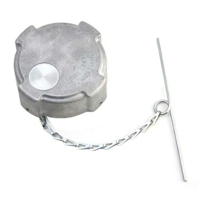 CENTURY 112 YEAR 2009 14 INCH PUSH-N-TWIST DIESEL FUEL CAP NON-LOCKING NON VENTED