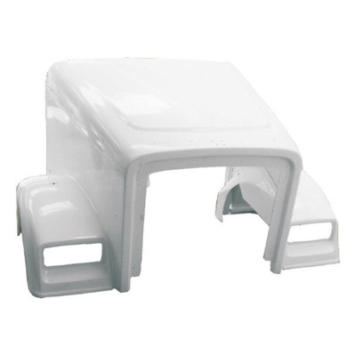 CLASSIC XL 132 YEAR 2004 FIBERGLASS HOOD W FRONT HINGE BAR FOR FREIGHTLINER FL132 CLASSIC XL