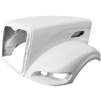 Fiberglass Hood Shell  W/ 65 Inch Center Line Replacement