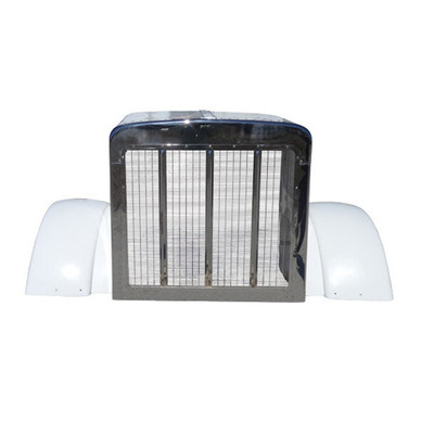 Fiberglass Hood Shell W Grille Fenders Replacement