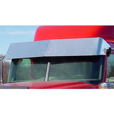 9400I YEAR 1999 15 INCH STAINLESS STEEL DROP VISOR FOR INTERNATIONAL SKYRISE