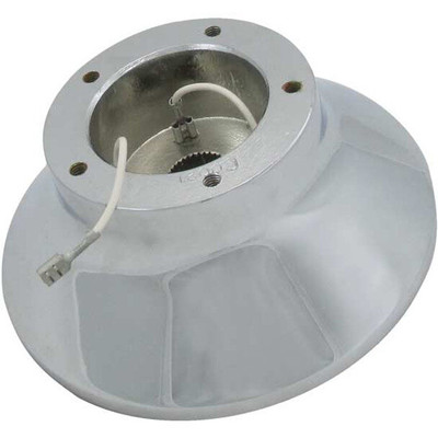 SCI Polished Aluminum 5 Hole Steering Wheel Hub Adapter Replacement