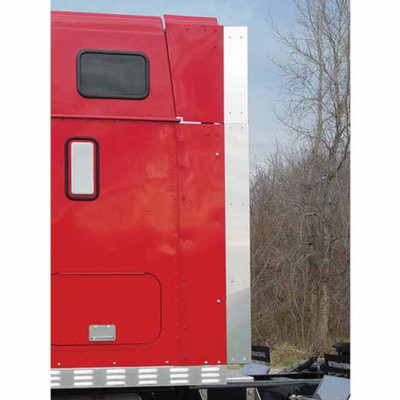 9900I 124 BBC YEAR 2013 304 STAINLESS STEEL HI-RISE PRO SLEEPER 4-PIECE REAR VERTICAL EXTENSION TRIMS