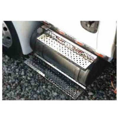 DURASTAR YEAR 2023 32 INCH STAINLESS STEEL LOWER FUEL TANK STEP W PUNCHED TREAD