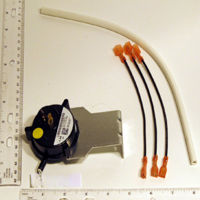 Vent Pressure Switch With Tubing & Wire Assembly -1.5 WC VENT Replacement