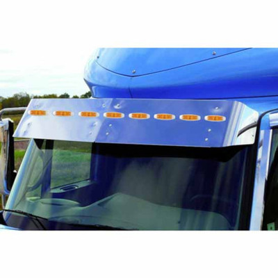 PROSTAR YEAR 2017 12.5 INCH DROP VISOR W 8 AMBER SUPER NOVA LED LIGHTS