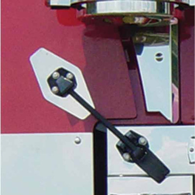 9900I YEAR 2002 STAINLESS STEEL UPPER HOOD LATCH TRIM