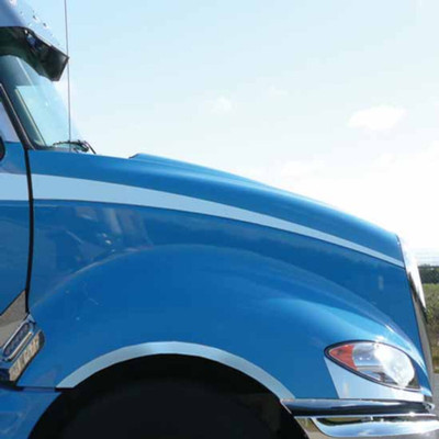 PROSTAR YEAR 2009 STAINLESS STEEL HOOD ACCENT TRIM