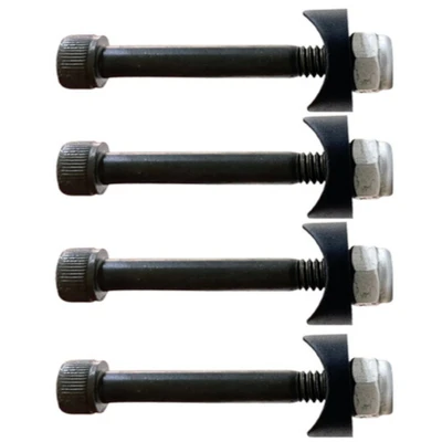 Aluminum Screw Set for attaching Solid Seat Frame on 24IN Aluminum Wheelchair Replacement