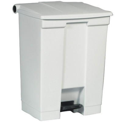 MRI Safe Trash Can With Foot Pedal and Lid 18 Gallon White Replacement