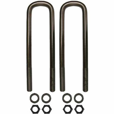 1.25 X 4.0625 X 18.5 Inch Semi-Round Bend U-Bolt Kit Replacement