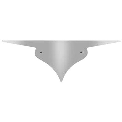 378 YEAR 1996 STAINLESS STEEL 3 POINTS HOOD EMBLEM ACCENT