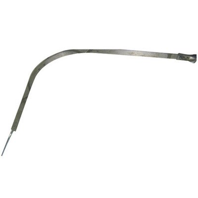 F750 YEAR 2002 1.875 INCH WIDE STAINLESS STEEL FUEL TANK STRAP AND LINER KIT WITH 53 GALLON TANK