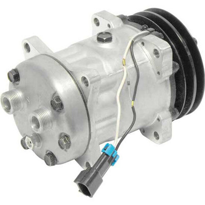 CASCADIA 113 YEAR 2012 AC COMPRESSOR 12 VOLT EAR MOUNT WITH 2 GROOVE CLUTCH