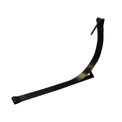 KODIAK YEAR 2001 BLACK FUEL TANK STRAP WITH STEP BRACKET 1.875 INCH WIDE FOR 53 GALLON D TANKS