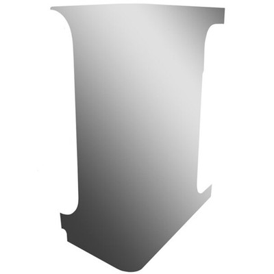 357 YEAR 1999 ALUMINUM SLEEPER FRONT CORNER SKIN FOR DRIVER SIDE