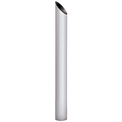 8 OD X 108 Inch Chrome Miter Cut Exhaust Stack Replacement