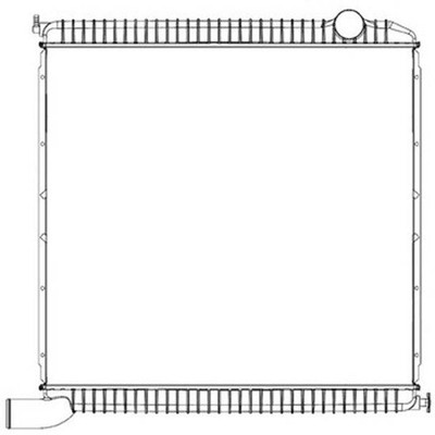 5500 I YEAR 2007 PLASTIC ALUMINUM RADIATOR