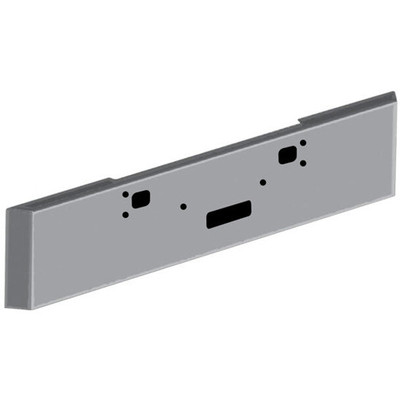 20IN Chrome Steel Texas Mitered End Bumper W- Mounting Holes And 15 RND 2In Light Holes Replacement