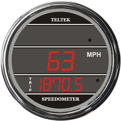 CLASSIC 120 YEAR 1991 BLUE DIGITAL SPEEDOMETER GAUGE WITH TRIP METER 0-150 MPH