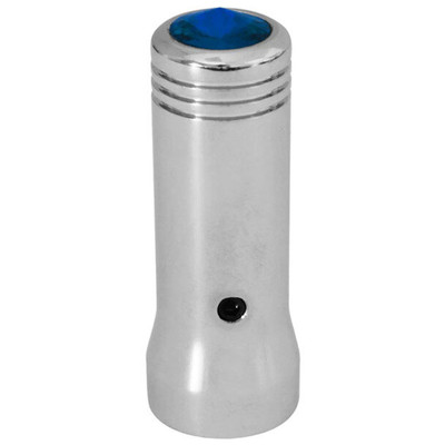 2.25 Chrome Alum Switch Extension With Amber Jewel Replacement