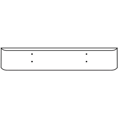 SILVERADO 1500 LTD YEAR 2022 ALUMINUM HORIZONTAL BAR STYLE CAB RACK 21 X 73 X 49 IN WHITE
