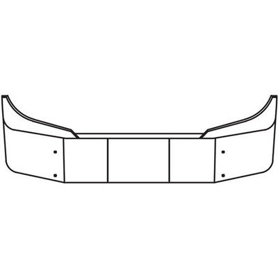 SILVERADO 1500 HD YEAR 2023 ALUMINUM HORIZONTAL BAR STYLE ABOVE CAB RACK 27 X 73 X 45 INCH NO COATING