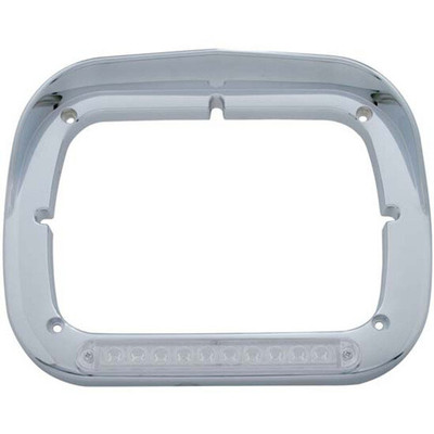 FLC120 YEAR 1982 4 X 6 INCH HEATED HIGH BEAM LED HEADLIGHT WITH AMBIENT THERMOSTAT HEAT ACTIVATION
