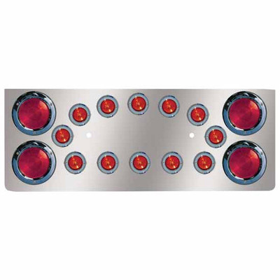 CLASSIC 120 YEAR 2010 PASSENGER SIDE 4 X 6 INCH HIGH POWER LED CHROME PROJECTION HEADLIGHT WITH TURN SIGNAL AND POSITION LIGHT BAR